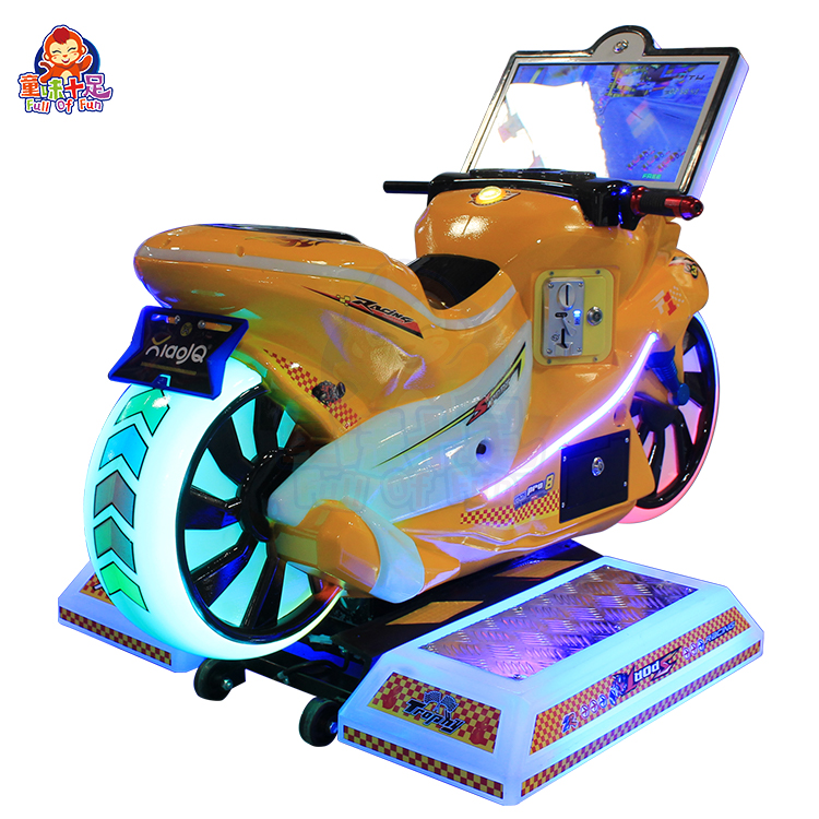 Indoor Amusement Children Moto - Coin Operated Kiddie Ride ulasan dan harga