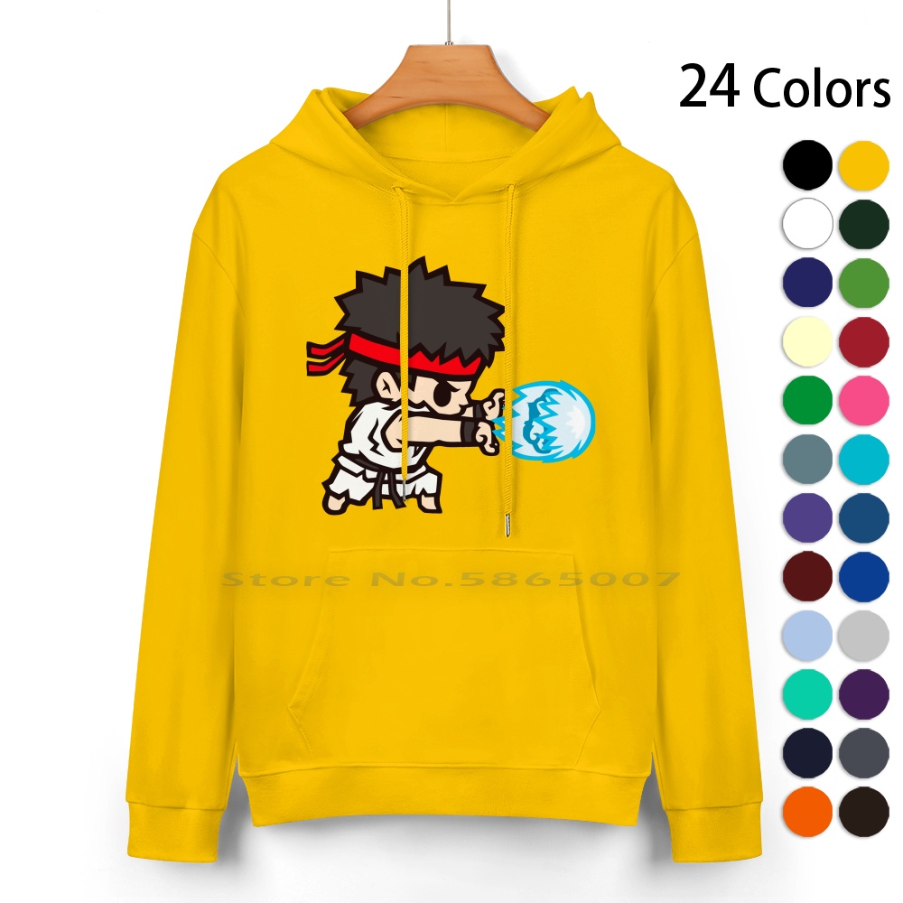 Hadoken Pure Cotton Hoodie Swe - Arcade Vegas ulasan dan harga