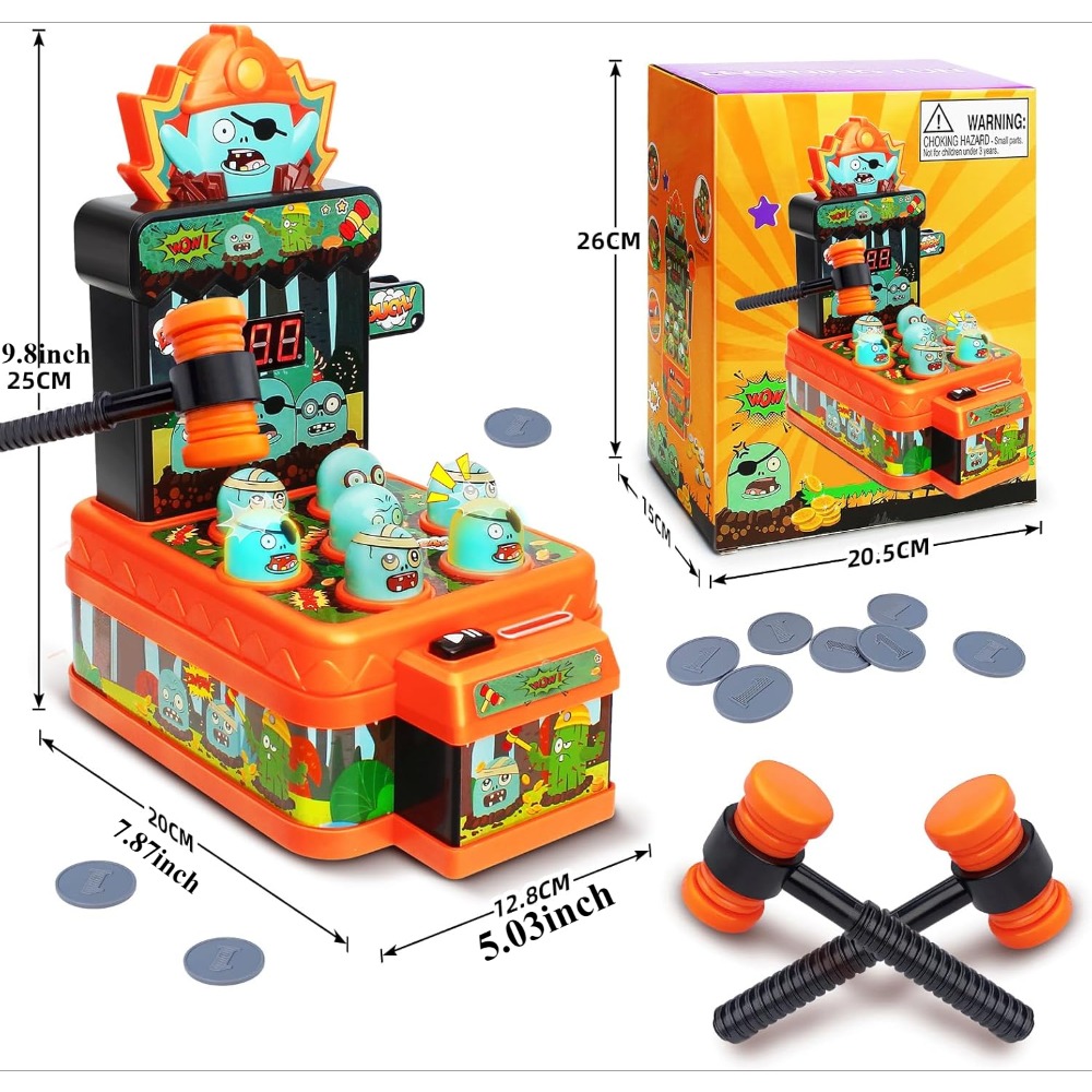 Arcade Game Toys Whack Game Mo - Whack A Mole Arcade ulasan dan harga