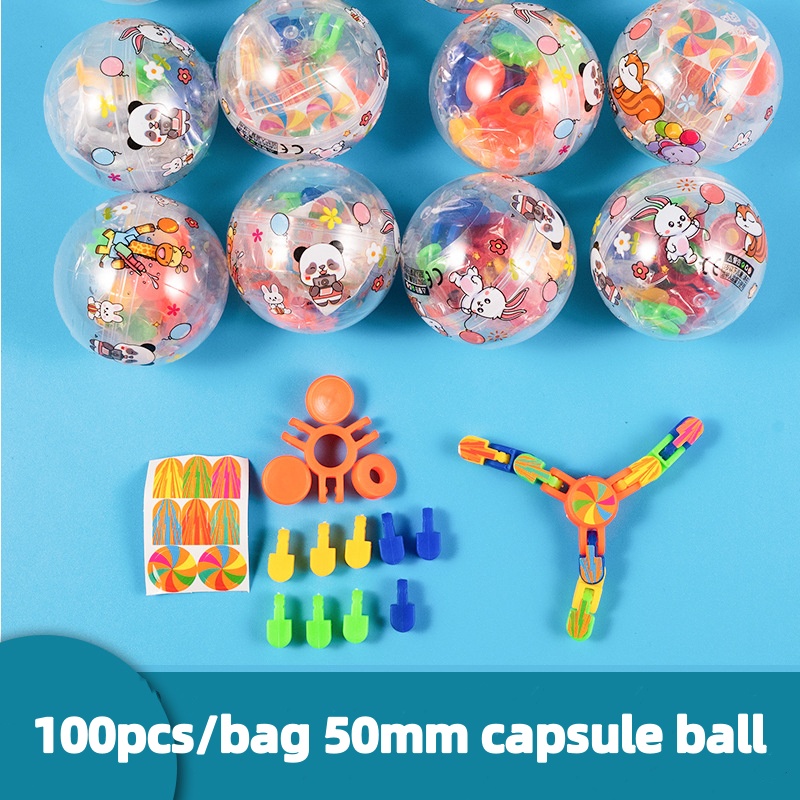 100pcs/bag 50mm capsule ball m - Arcade Style Vending Machine ulasan dan harga