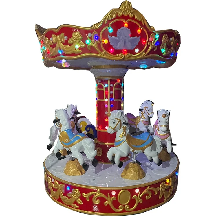2026 Fairy Tale Style Carousel - Coin Operated Kiddie Ride ulasan dan harga