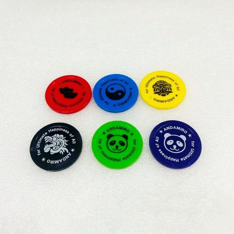 500pcs Custom Plastic Token Co - Token Coin Mechanism ulasan dan harga